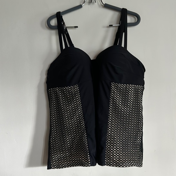 Cacique swim size 42c tankini top - Picture 1 of 8